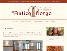 Tablet Screenshot of anticoborgomezzago.com